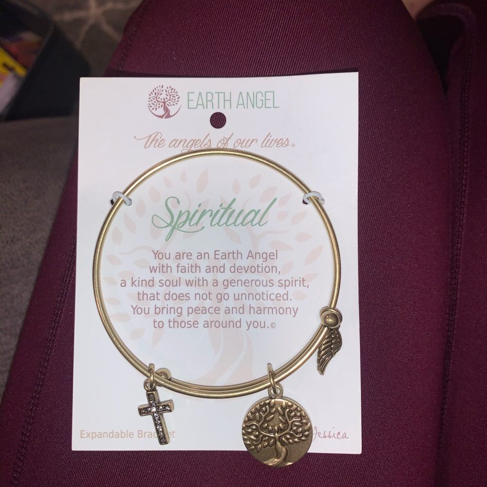Earth angel bracelet